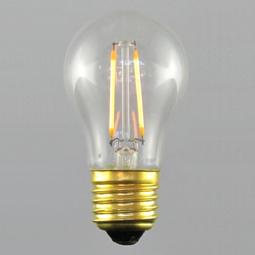 LED Filament Bulb, A15, 2200K, clear, glass, E27, 2W - (10 p