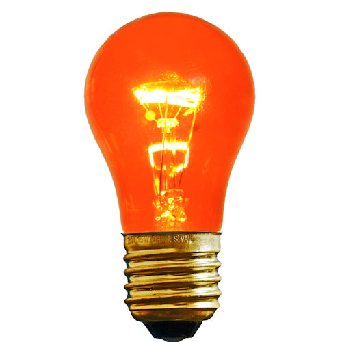Sival A15 Party Bulbs, 15W - Various Colors Available - (Medium Base/E27), Clear, 250-Pack