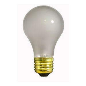 Sival A19 Party Bulbs, 25W - Various Colors Available - (Medium Base/E27), Clear, 25-Pack