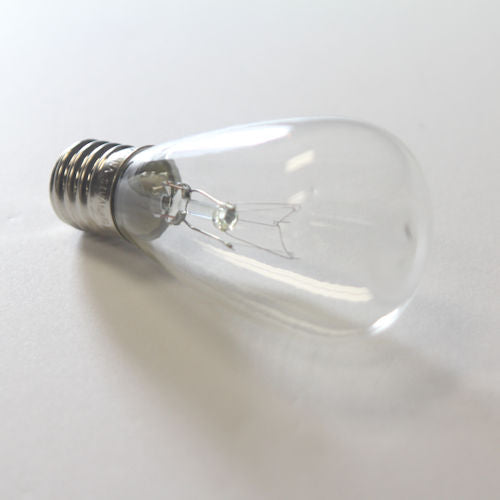 Sival Antique Filament Bulb (ST38), 7W, Clear - (Intermediate Base/E17), 25-Pack