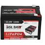 BSLBATT 12V 12Ah LiFePO4 Battery – Deep-Cycle SLA/AGM Replacement for Mobility, Solar & UPS (B-LiFePO4-12-12)