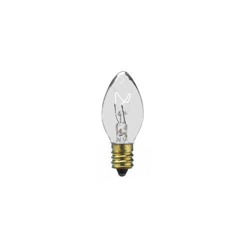 Sival C7 Twinkle Christmas Bulb, 7W, Clear 0 Bulbs, 1000-Pack