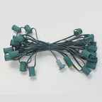 Sival C7 string light 25 ft white wire, E12 sockets 12 in spacing, view 4
