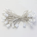 Sival C9 string light 50 ft green wire, E17 sockets 12 in spacing, view 2