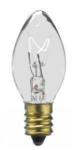 Sival C9 Christmas Bulb, 10W, Clear 0 Bulbs, 1000-Pack