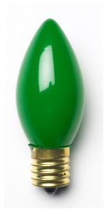 Sival C9 Christmas Bulb, 7W, Ceramic (Opaque) Colors 0 Bulbs, Ceramic Blue, 1000-Pack