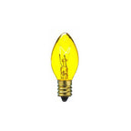 Sival C9 Christmas Bulb, 7W, Transparent Pink, 1000-Pack