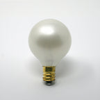 Sival G405E12WH-500 G40 globe party bulb 5W E12 pearl white