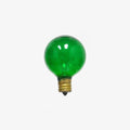 Sival G405E12TG G40 globe incandescent bulb 5W E12 transparent green