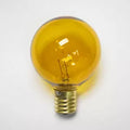 Sival G507E17TY G50 globe party bulb 7W E17 transparent yellow