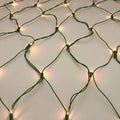 Sival net light 4 x 6 ft green wire, 150 clear minilights