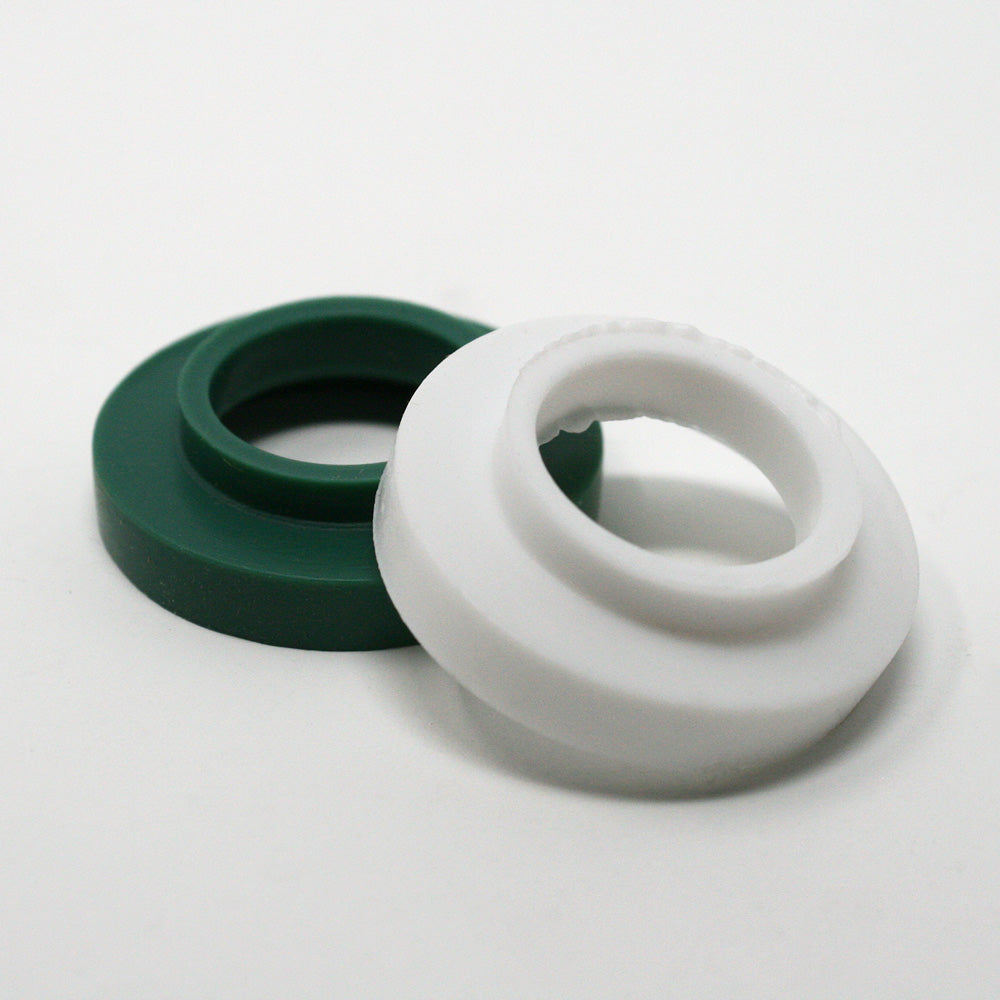 Sival Rubber O Ring for C9 Sockets, Green or White 0 Rings, 100-Pack