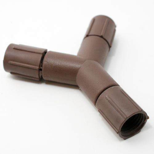 Sival LED Co-Axial Light String Taps and Splitters, 8 Way Tap, Brown, 1-Pack
