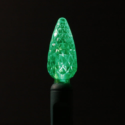 Sival LED 70LT C6 "Strawberry" Light String - Green Wire (s), 1-String Pack