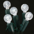 Sival LED 70-Light G12 "Raspberry" Light String, Green Wire, Purple, 1-Pack