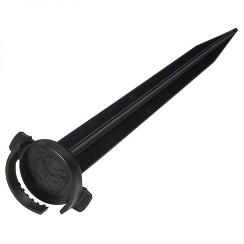 Sival Lawn Speed Stake, Black, 10", 100 pieces