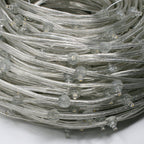 Sival LED Clip Light Spool, 330ft, Clear Wire with Warm White (2700K), 1-Pack