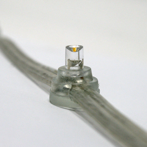 Sival LED Clip Light Spool, 330ft, Clear Wire with Warm White (2700K), 1-Pack
