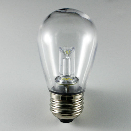 Sival LED Premium S14 Glass Party Bulb, 0.8W, Cool White & Warm White - (Medium Base/E27) , 25, 200 or 250 Bulbs, 250-Pack