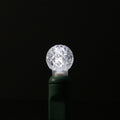 Sival G12 Raspberry LED string light 23.7 ft green wire, 70 cool white bulbs