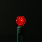 Sival LED 70-Light G12 "Raspberry" Light String, Green Wire, Multi (R/G/B/A/Y), 1-Pack
