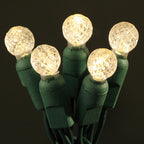 Sival LED 70-Light G12 "Raspberry" Light String, Green Wire, Multi (R/G/B/A/Y), 24-Pack