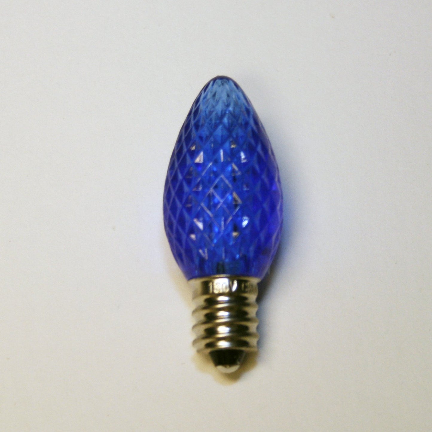 Sival LED C7 Christmas Light Bulb, 2 SMD LEDs, 0.58W - Various Colors Available - (Candelabra Base/E12), Blue, 500-Pack