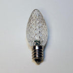 Sival LED C7 Christmas Light Bulb, 2 SMD LEDs, 0.58W - Various Colors Available - (Candelabra Base/E12), Purple, 25-Pack