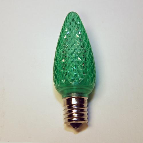 Sival LED C9 Christmas Light Bulb, 3 SMD LEDs, 0.58W - Various Colors Available, Warm White, 25-Pack