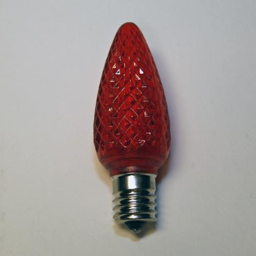 Sival LED C9 Christmas Light Bulb, 5 LEDs, 0.96W - Various Colors Available, Yellow, 500-Pack