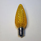 Sival LED C9 Christmas Light Bulb, 5 LEDs, 0.96W, Yellow, 25-Pack