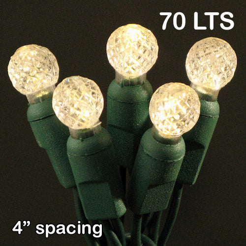 Sival LED 70LT G12 "Raspberry" Light String - Green Wire (s), 1-String Pack