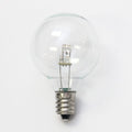 Sival LEDGG4012WW G40 glass LED globe bulb 0.6W E12 warm white