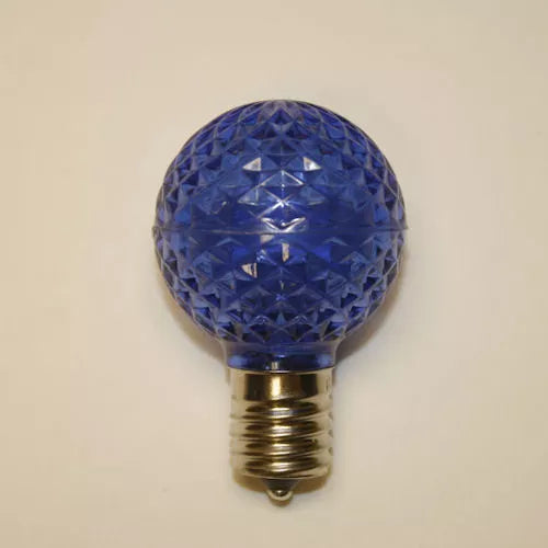 LED G40 Bulb, E17 intermediate base, 130V, .49W, UL listed,