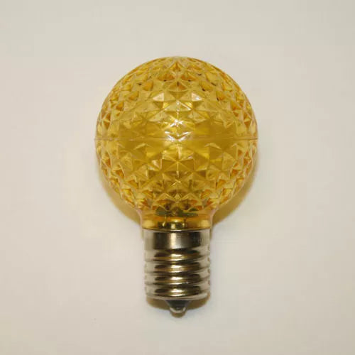 LED G40 Bulb, E17 intermediate base, 130V, .49W, UL listed,