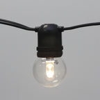 Sival LED Professional-Grade G50 Globe Bulb, 1.4W, Warm White, E27 Medium Base, 25-Pack