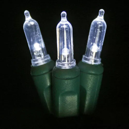 LED 70LT M5 Mini Classic, 4" spacing, 23.7', green cord, UL,