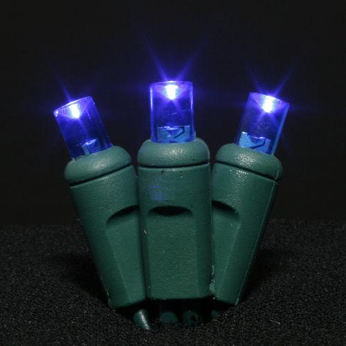 Sival LED 70LT Polka Dot (5mm) Christmas Light String - Green Wire (s), 1-String Pack