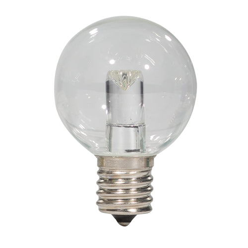 Sival LED G40 Globe Professional Grade Bulb, 1.0W, Warm White - (Intermediate Base/E17), 200-Pack