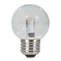 Sival LED Professional-Grade G50 Globe Bulb, 1.4W, Warm White - (Medium Base/E27), 25-Pack