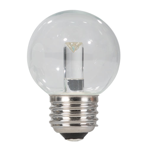Sival LED Professional-Grade G50 Globe Bulb, 1.4W, Warm White - (Medium Base/E27), 25-Pack