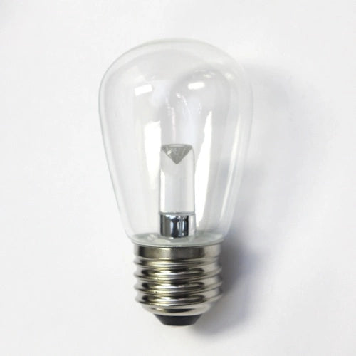 LED Professional-Grade S14 Bulb, 2700K, clear, glass, E26, 1