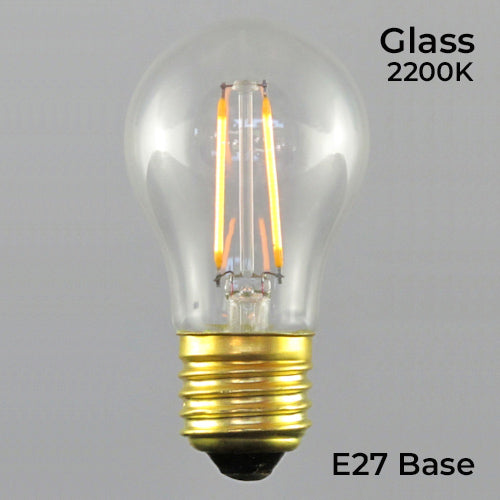 Sival LED Filament A15 Party Bulb, 2W, Clear - (Medium Base/E27), 100-Pack