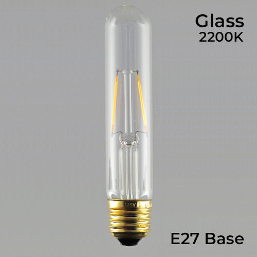 Sival LED Filament T9 Tubular Bulb, 2W, Clear - (Medium Base/E27), 10-Pack