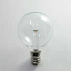 Sival LED Premium G40 Globe Glass Party Bulb, 1 SMD LED, 0.8W, Warm White (2700K), E12 Candelabra Base, 250-Pack