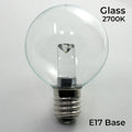 Sival LEDTGG5017WW27-20 G50 glass LED globe bulb 0.8W E17 warm white 2700K