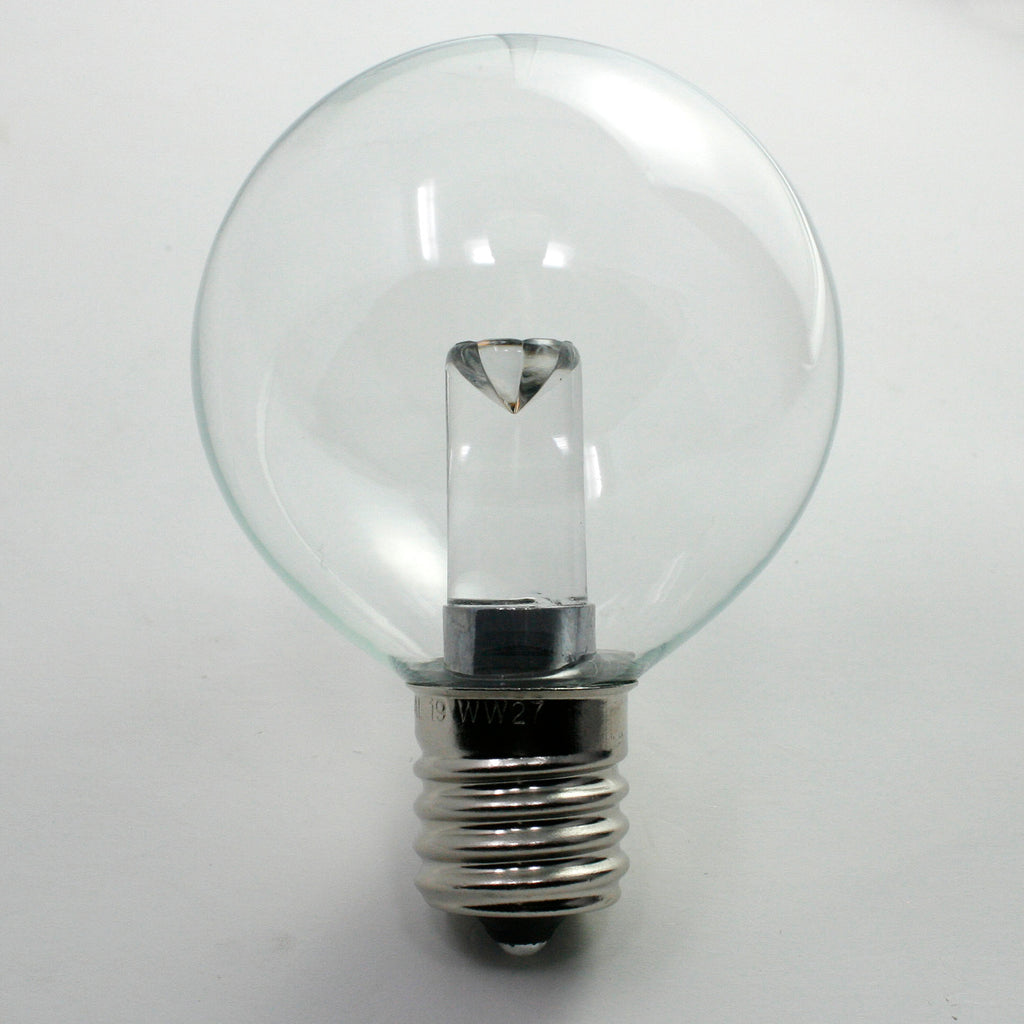 Sival LEDTGG5017WW27-20 G50 glass LED globe bulb 0.8W E17 warm white 2700K - view 4