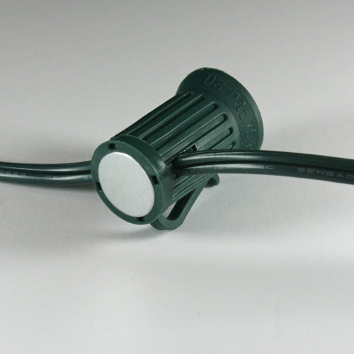 Sival 250 ft. C9 Magnetic Bulk Spool (Lite-Netics) - Green or White & 15" Spacing (E17/Intermediate Base)