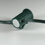 Sival 100 ft. C9 Magnetic Bulk Spool, Green Wire, 12" Spacing, E17 Intermediate Base