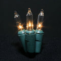 Sival icicle string light, 150 clear lights, 27 drops, green wire